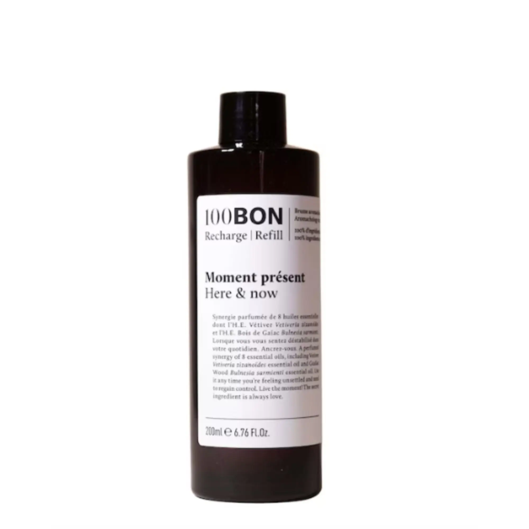 100BON - H.E Moment Présent Recharge Aromachologie 200ml - Parfum Bien-Être