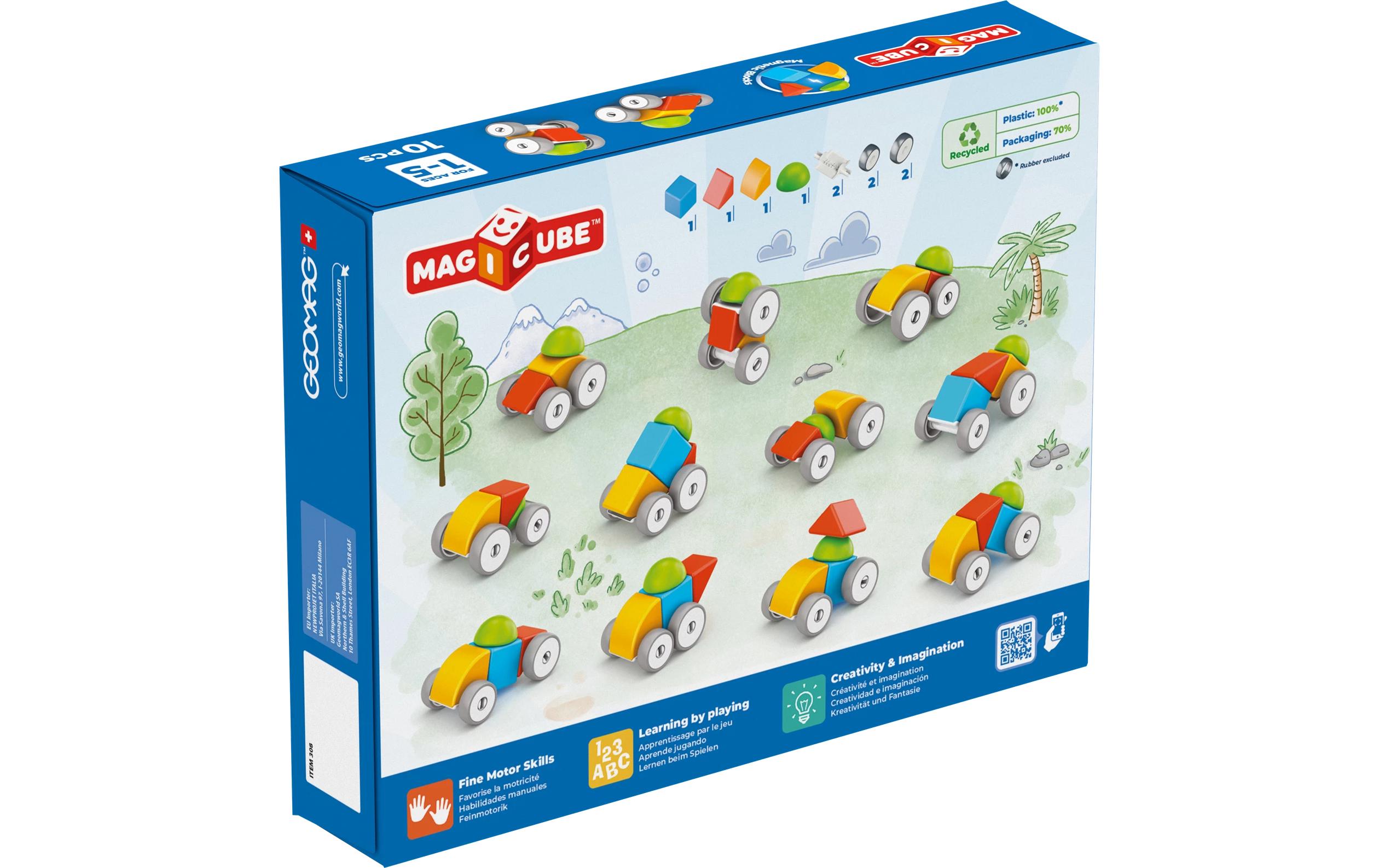 Magicube Blocks Cars 10 TeileBaukaste