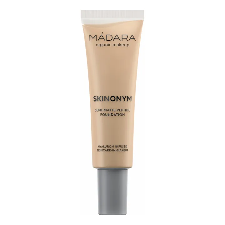MÁDARA Fond de teint semi-mat aux peptides Skinonym - 30 ml | True