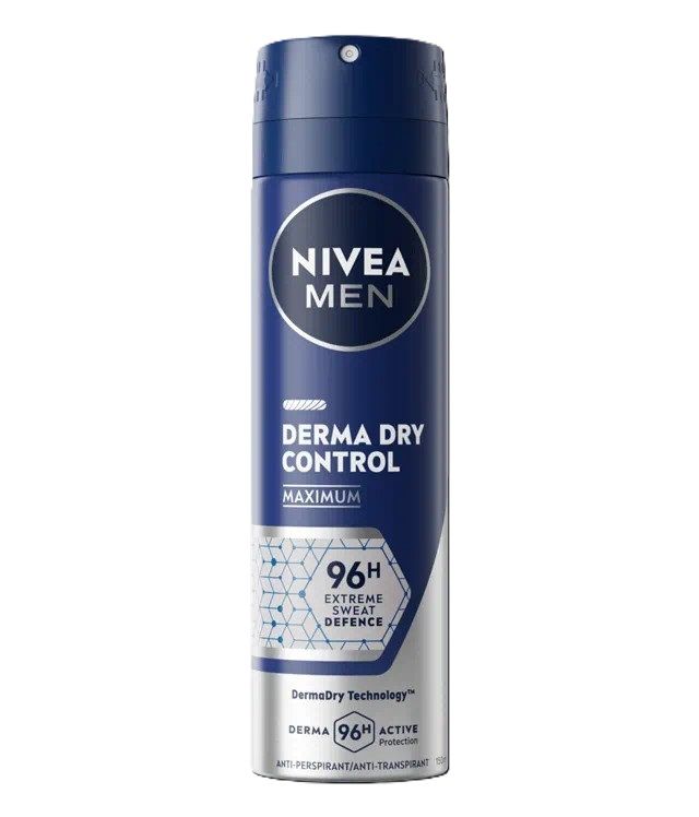 Nivea Men Derma Dry Control Anti-Transpirant Spray (150 ml)
