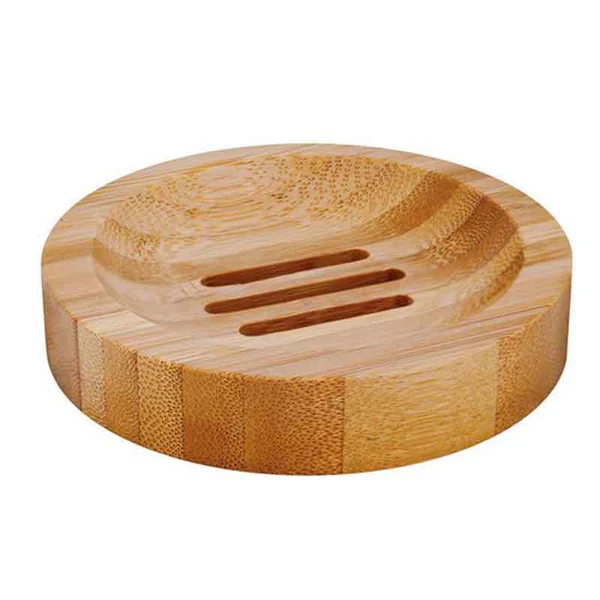 Croll & Denecke Porte Savon en Bambou - Rond 1