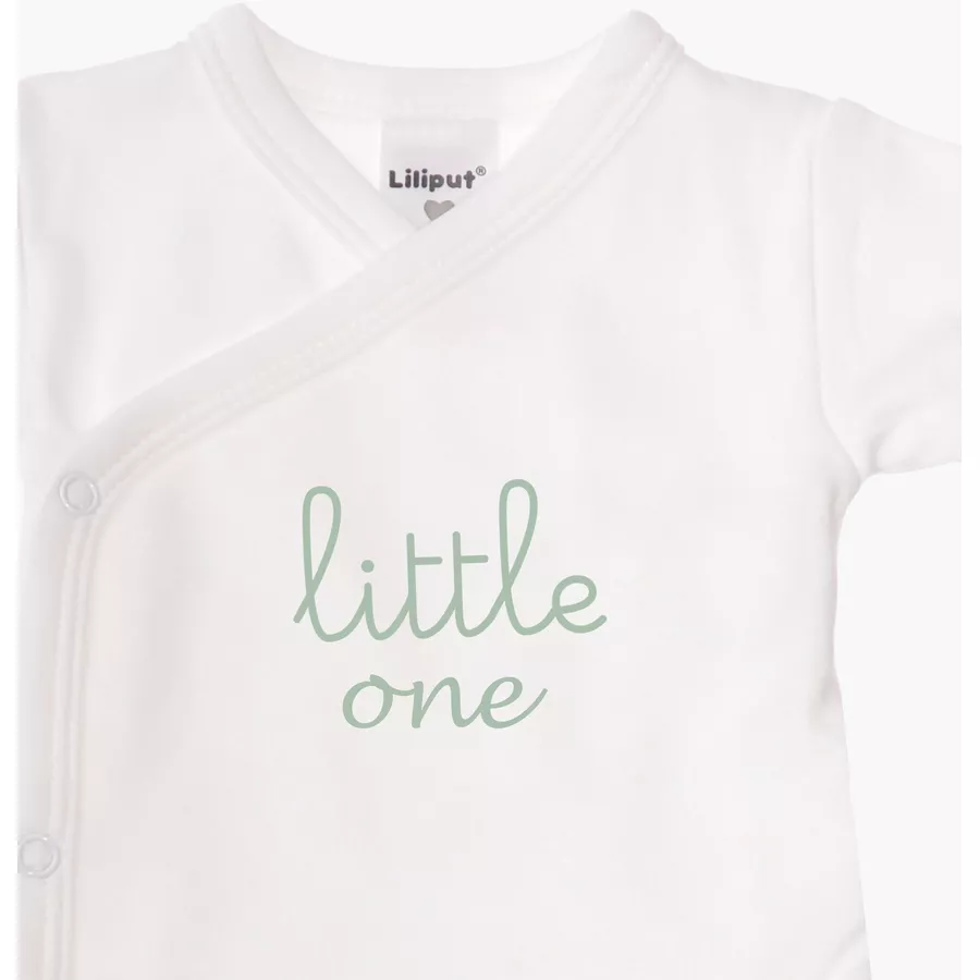 Liliput Kurzarm Wickelbody 2er Pack mini me weiß