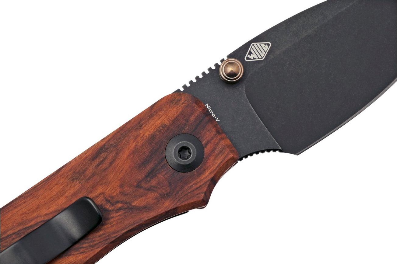 Civivi Baby Banter C19068SB-2 Wood, zakmes, Ben Petersen design