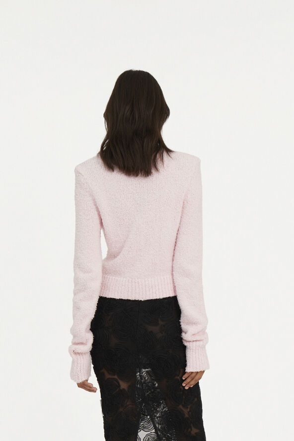ROTATE Birger Christensen Cotton Knit Pullover Fairy tale