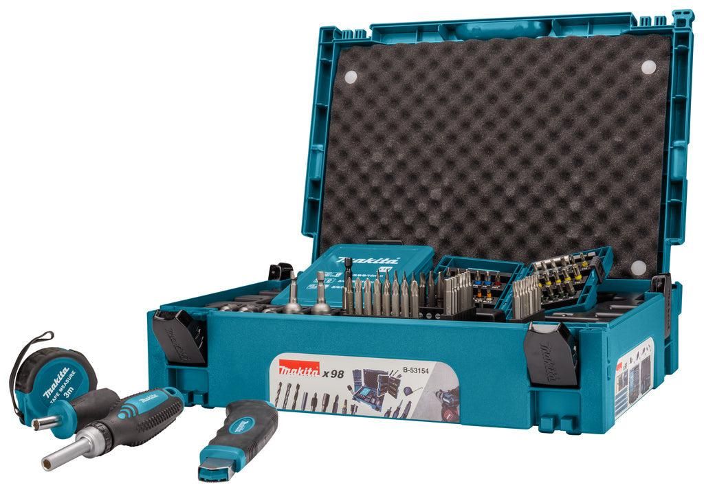 Makita B-53154 Boor- en Schroefbitset 98-delig in Mbox