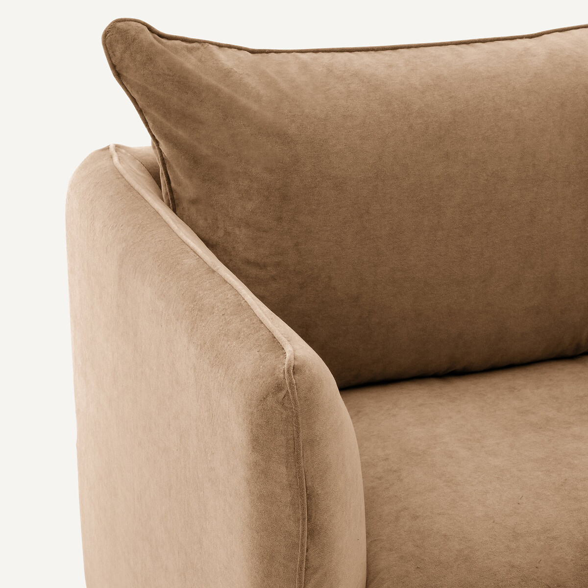 AM.PM<br>Poltrona XL em fluweel stonewashed, Neo Chiquito