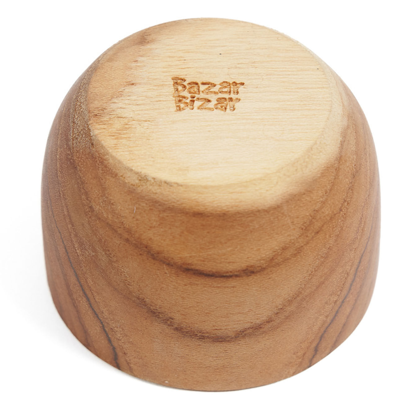 Bazar Bizar Coquetier en teck naturel