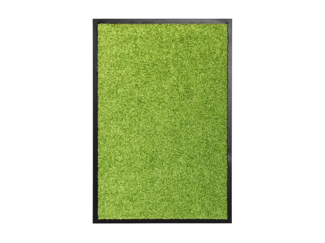 Paillasson lavable Vert 40x60 cm