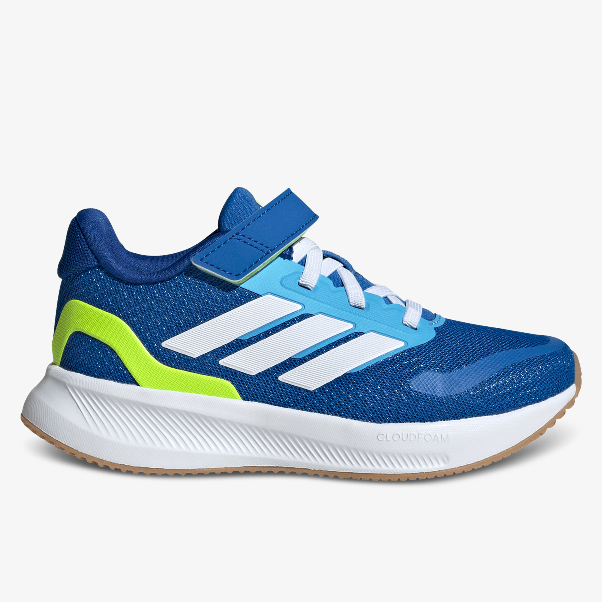 adidas RUNFALCON 5 EL C Kinder Sportschuhe blau