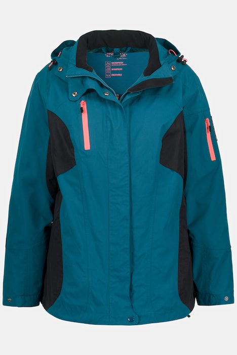 HYPRAR Baukastenjacke, wasserdicht, 2-Wege-Zipper