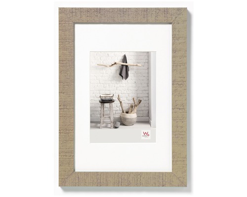 Houten fotolijst Home beige 18x24 cm