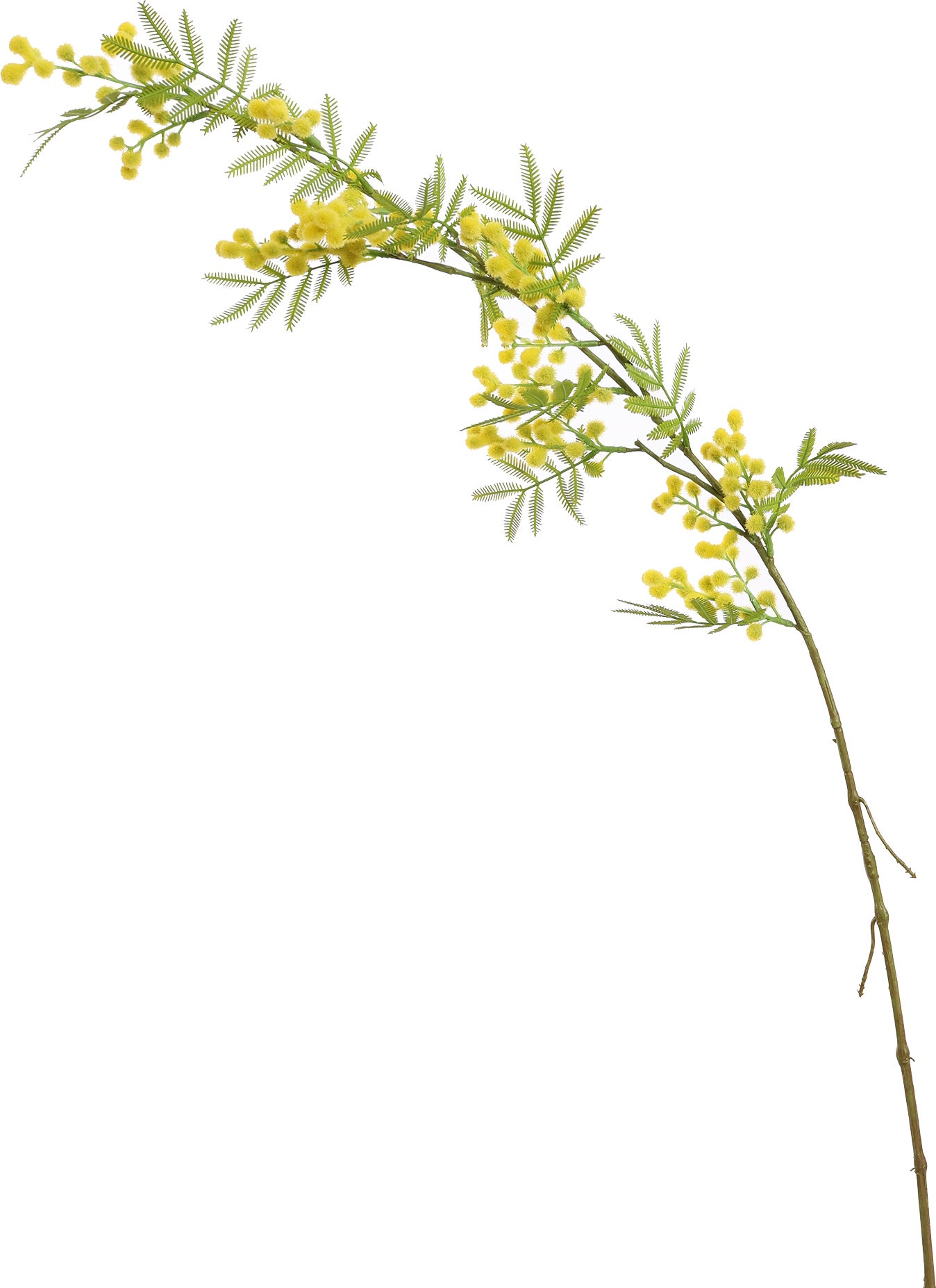 Jasaco PURE kunstbloem Mimosa geel 105 cm