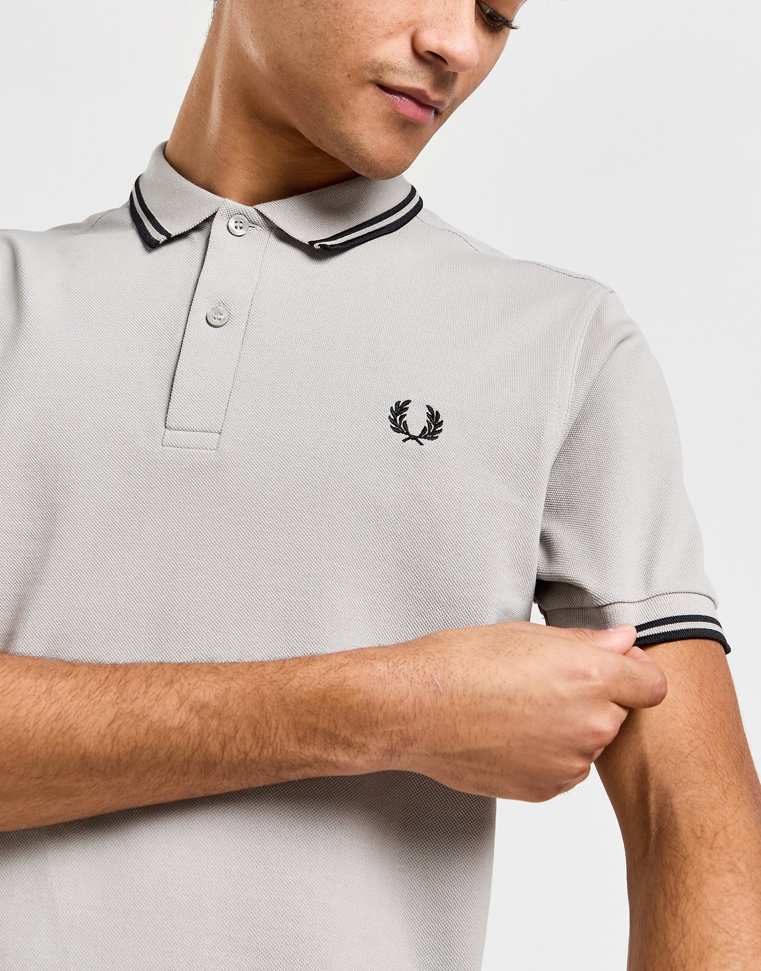 Fred Perry Polo Double Liseré Homme