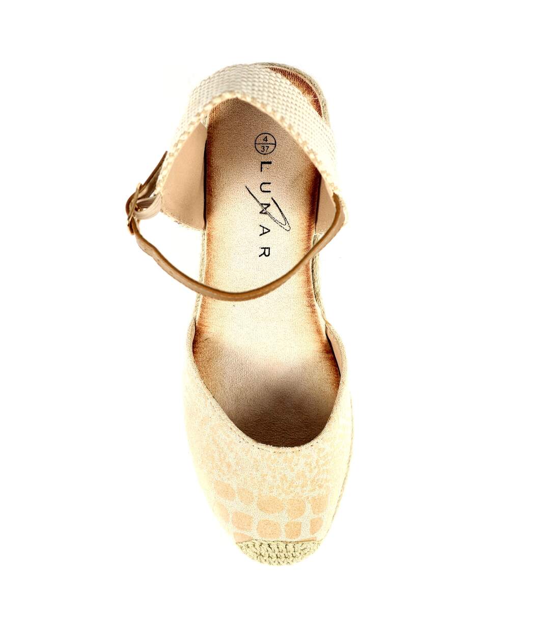 Lunar - Chaussures à talon compensé CRASTER - Femme (Beige) - UTGS487