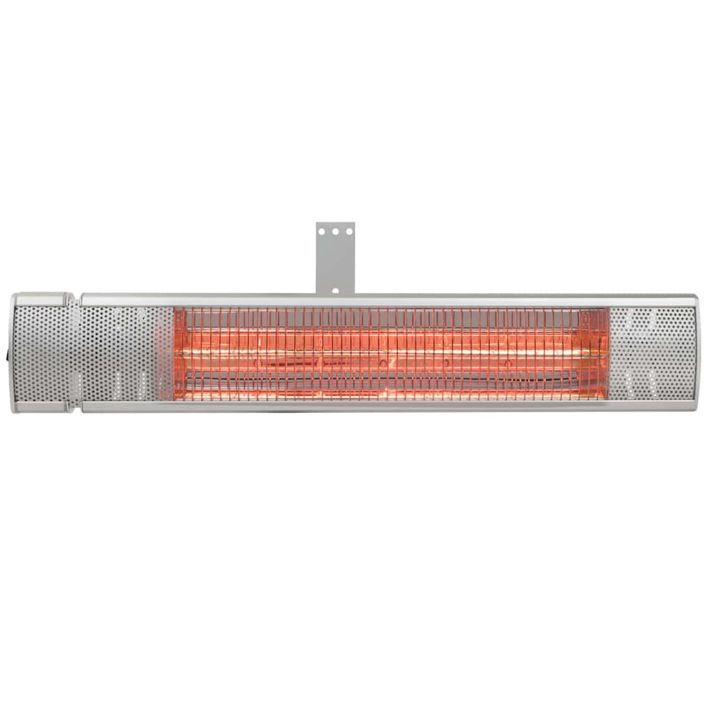 Chauffage murale pour patio ka-5277 2000 w tube doré argenté