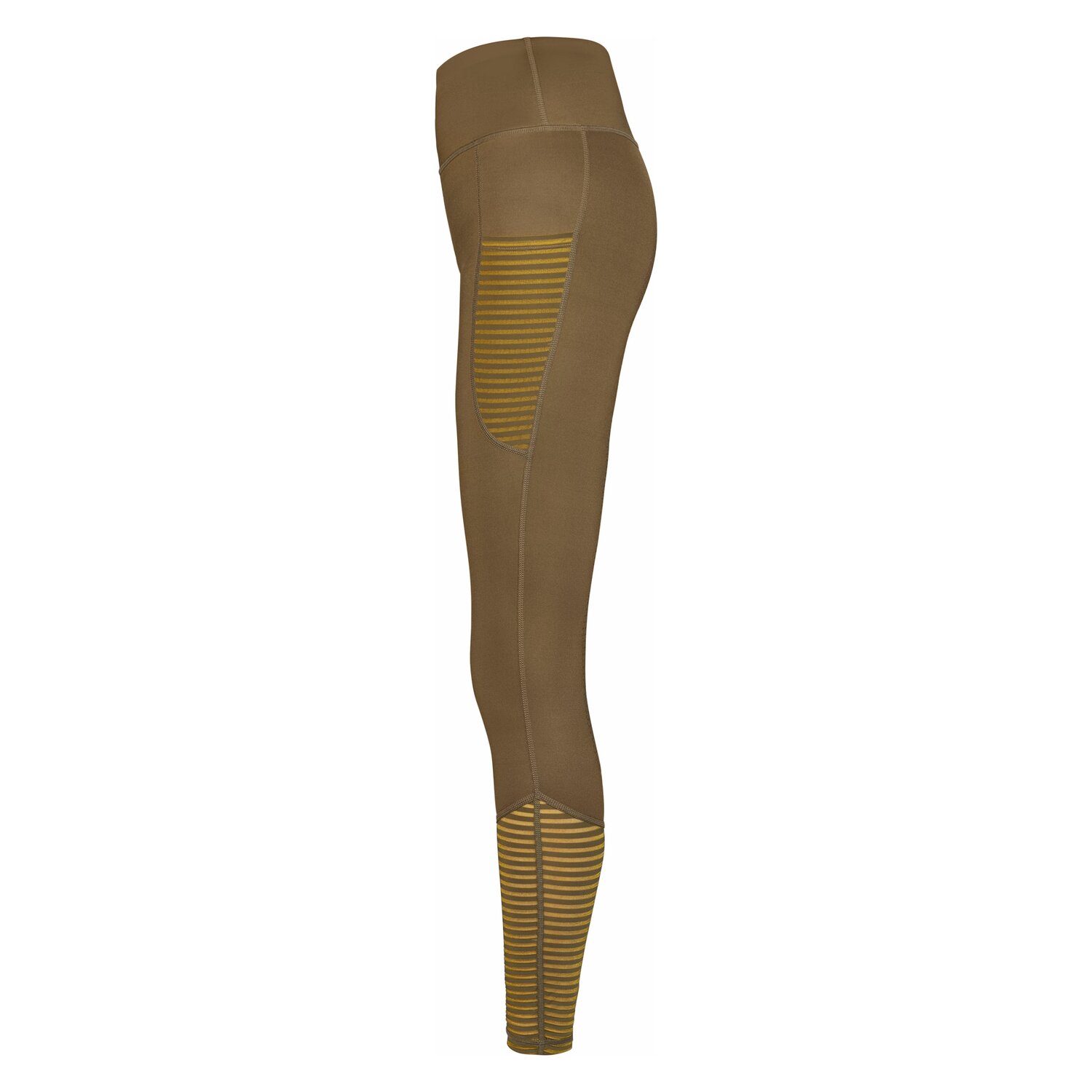 Cheval de Luxe Hochbund-Reitleggings mit Mesh - olive