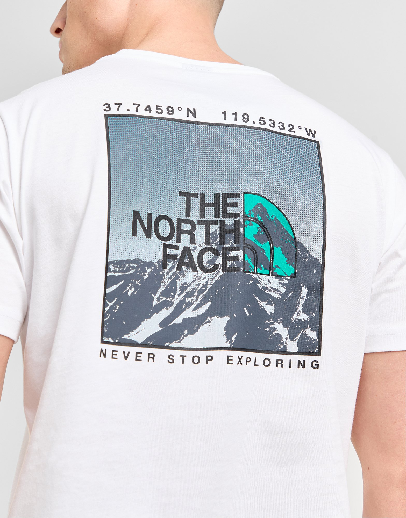 The North Face T-shirt Mountain Outline Homme