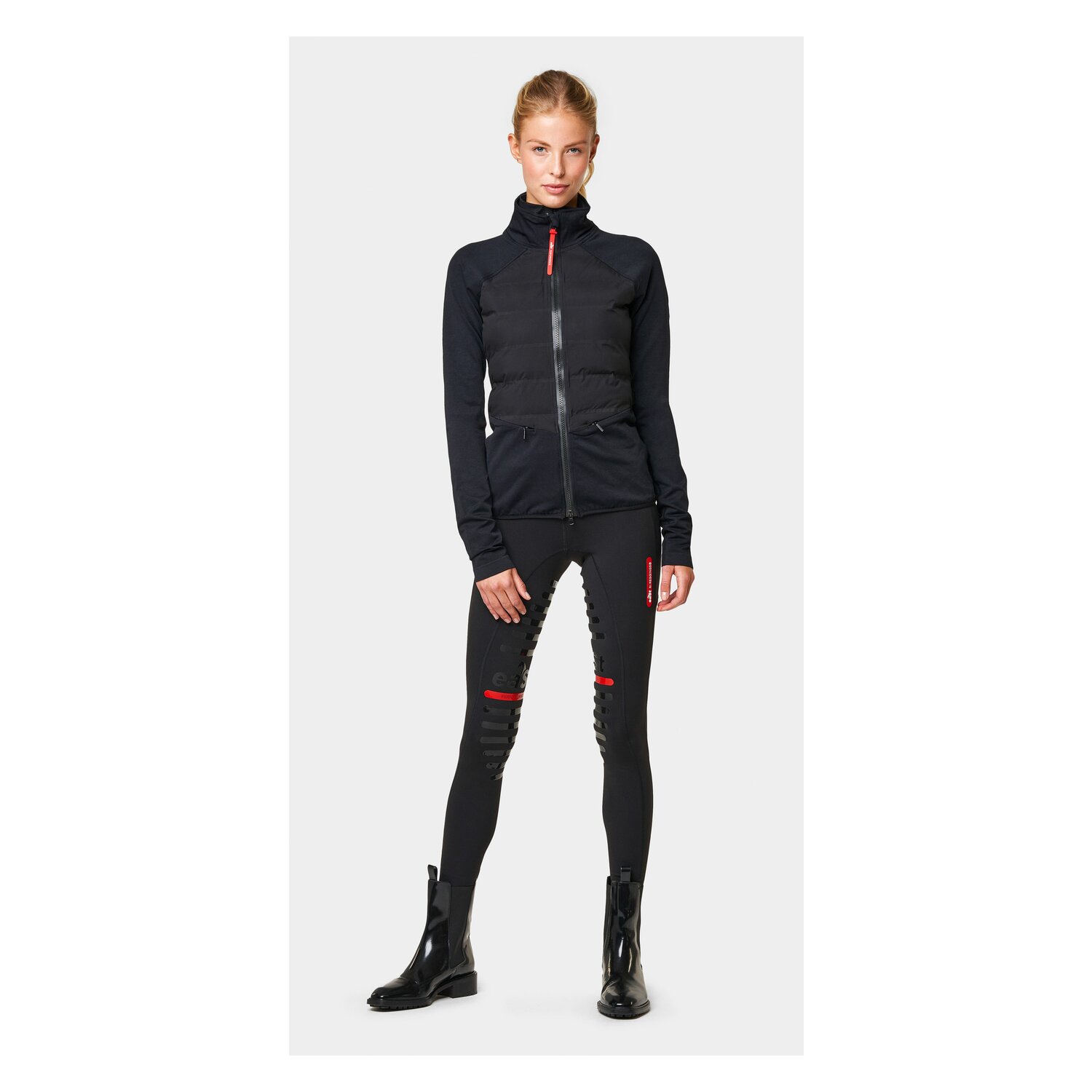 eaSt Hybridjacke Jersey - black