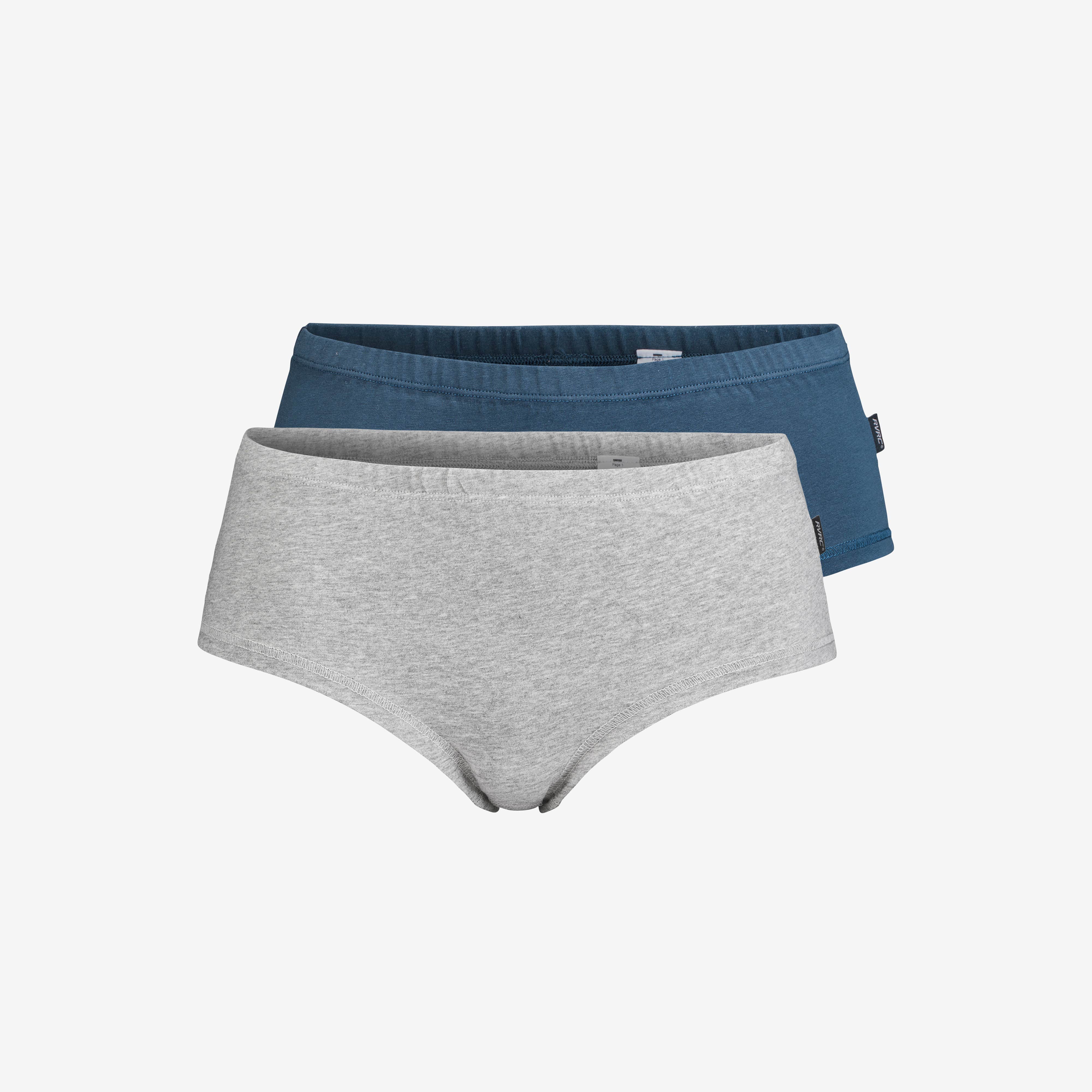 2-pack Ultimate Soft Hipster Dame Moonlit Ocean/Grey Melange