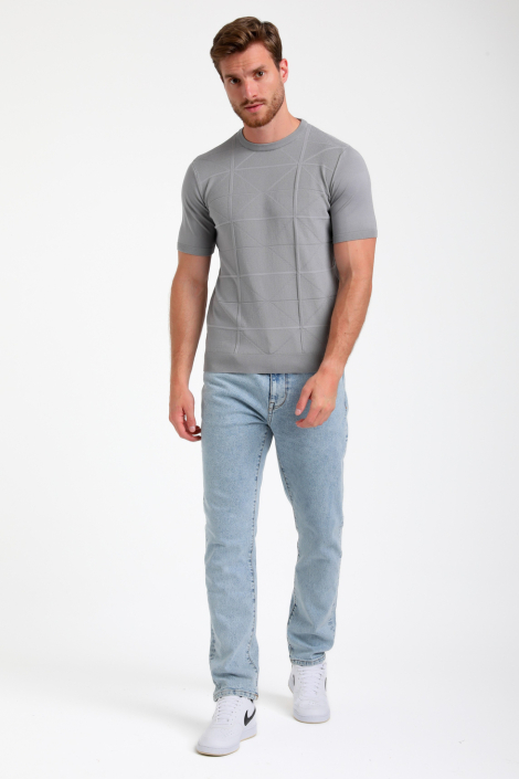 Gabbiano grijze heren t-shirt