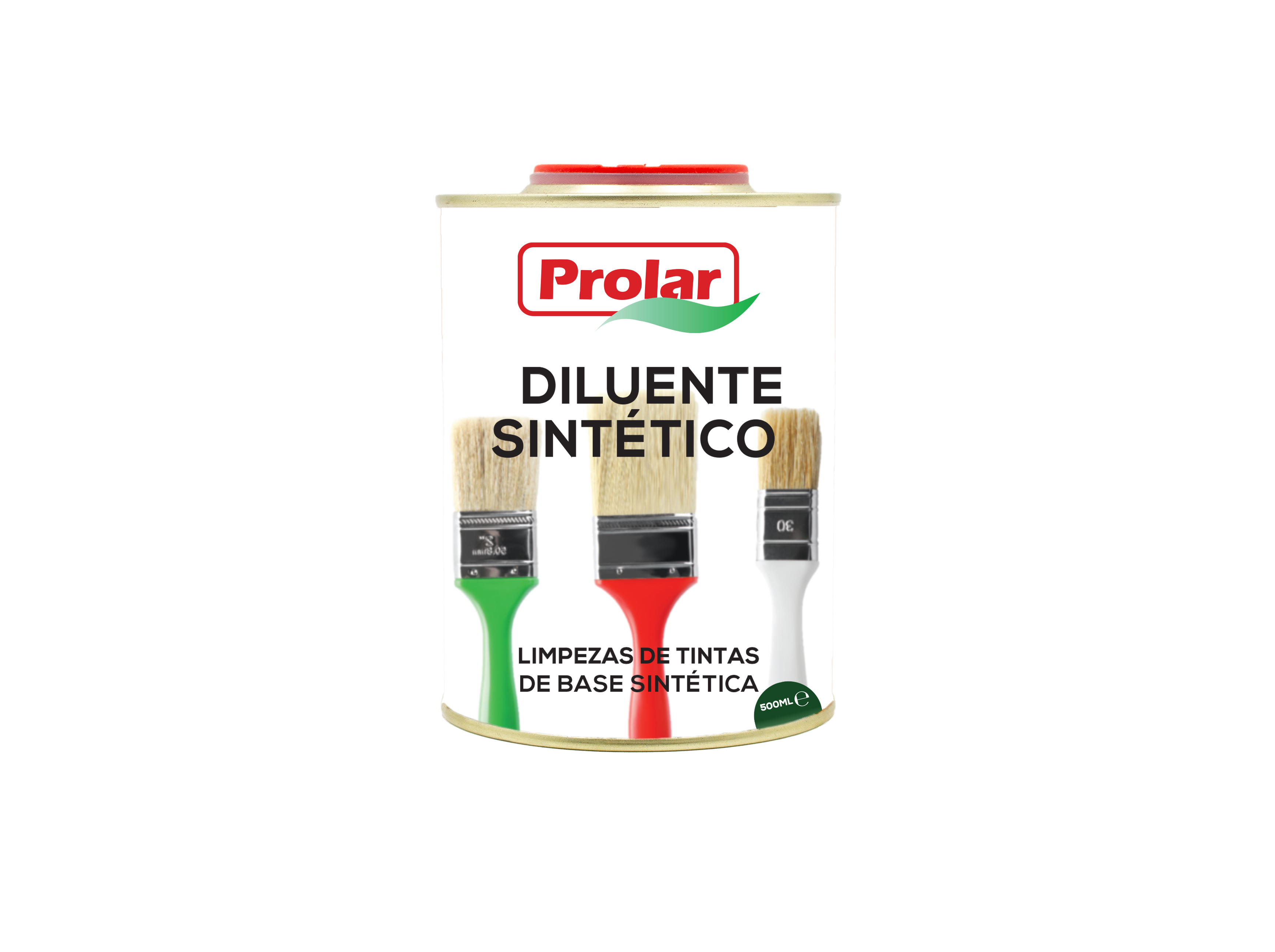 DILUENTE SINTÉTICO PROLAR SOLVENTE DE LIMPEZA 500ML