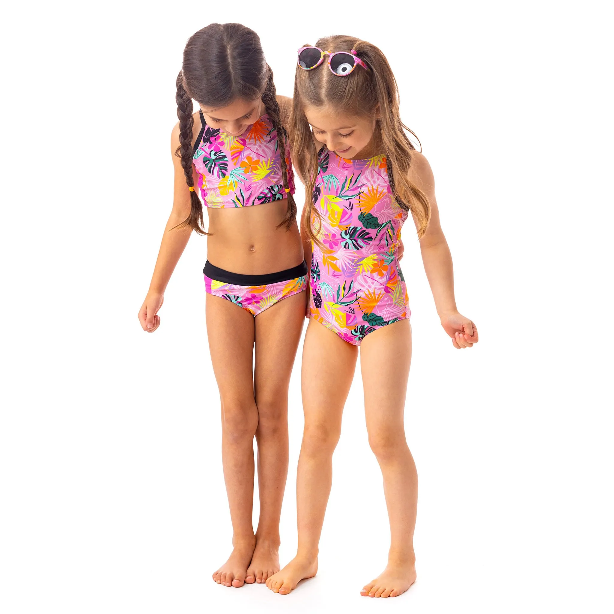 Nanö Maillot UV Hibiscus 3-6ans