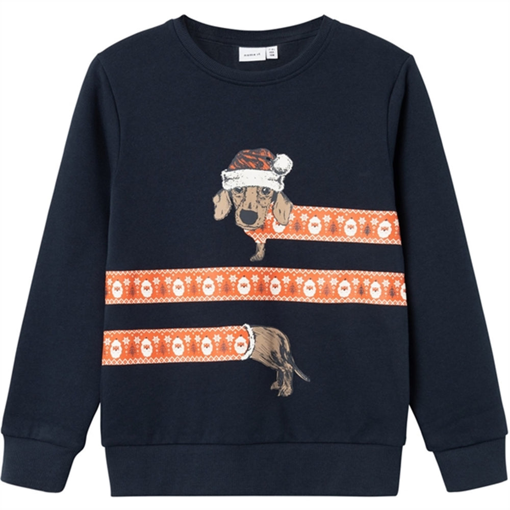 Dark Sapphire Remerry Sweatshirt - Name It