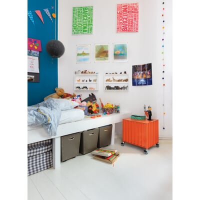 Container DS Klein, RAL 2001 Rotorange