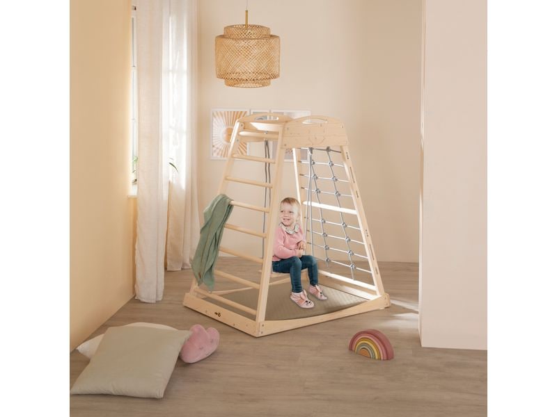 roba Beschäftigungsspielzeug Montessori Indoor Spielturm Motorikförderndes Kinderspielzeug