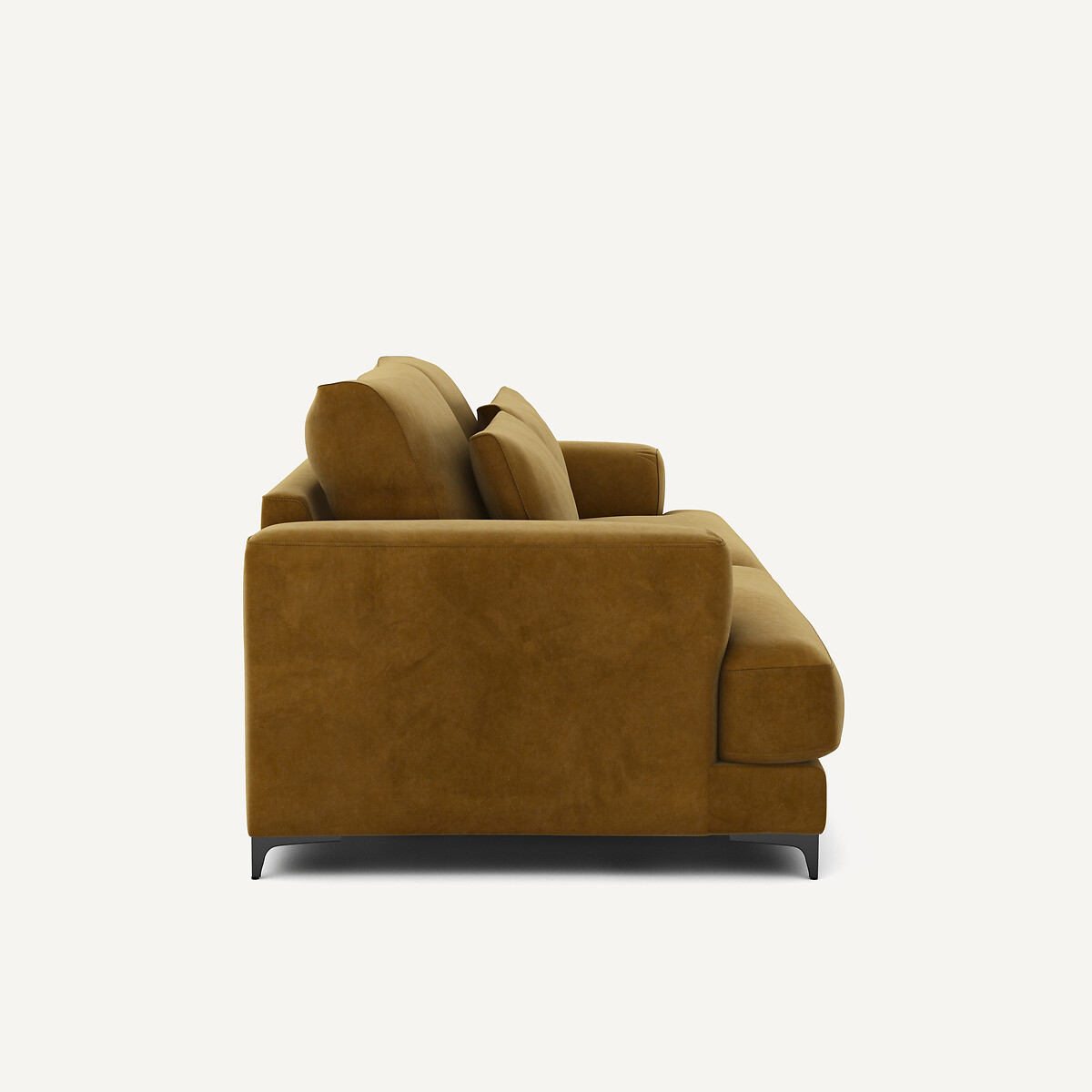 AM.PM<br>Sofá-cama de 3 lugares em veludo, Marsile