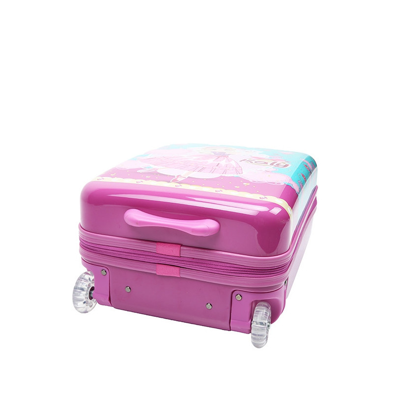 Valise cabine rigide enfant 49 cm Violette