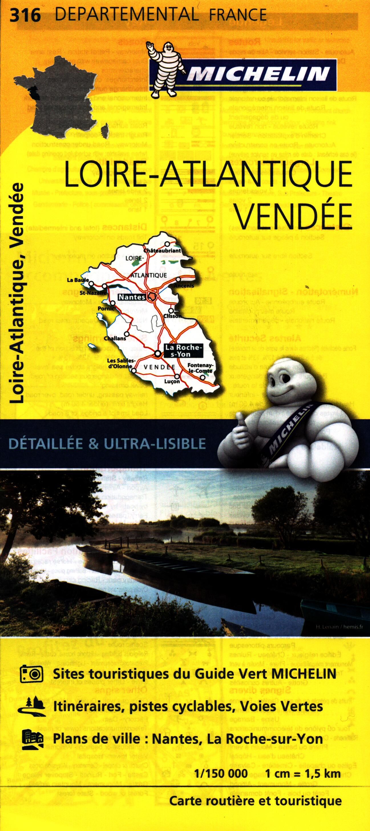 MICHELIN - 316 LOIRE ATLANTIQUE VENDEE