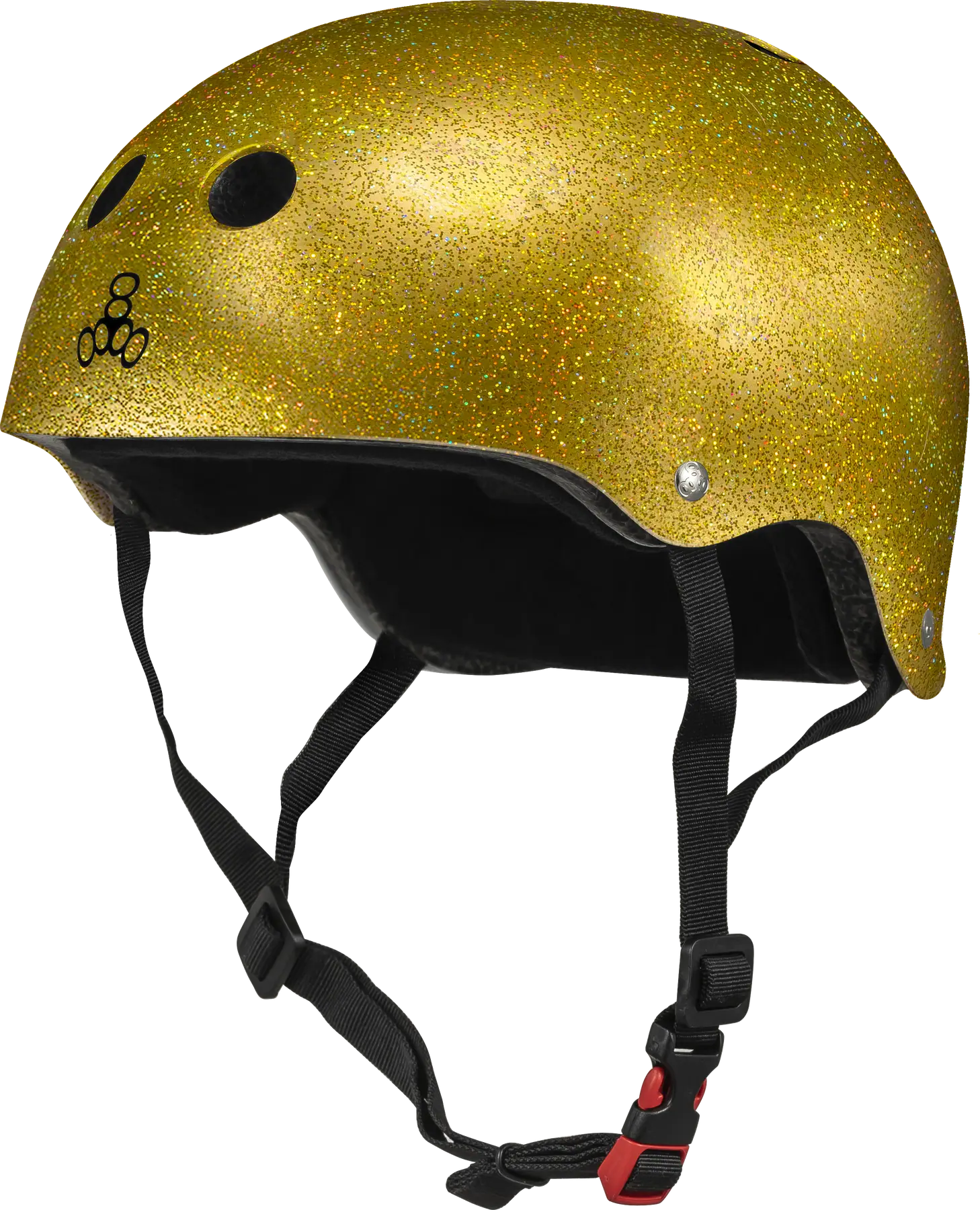 Triple Eight Glitter Sweatsaver Skate Hjelm - Hjelme | SkatePro