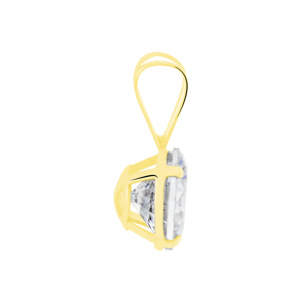Pendentif Mabila Or Jaune Oxyde De Zirconium