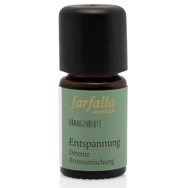 Farfalla Aromamischung<br>5 ml, Flasche, sanft entspannt Orangenblüte