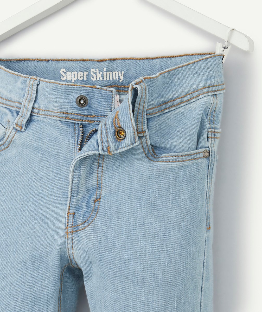 PANTALON GARÇON SUPER SKINNY EN DENIM LOW IMPACT