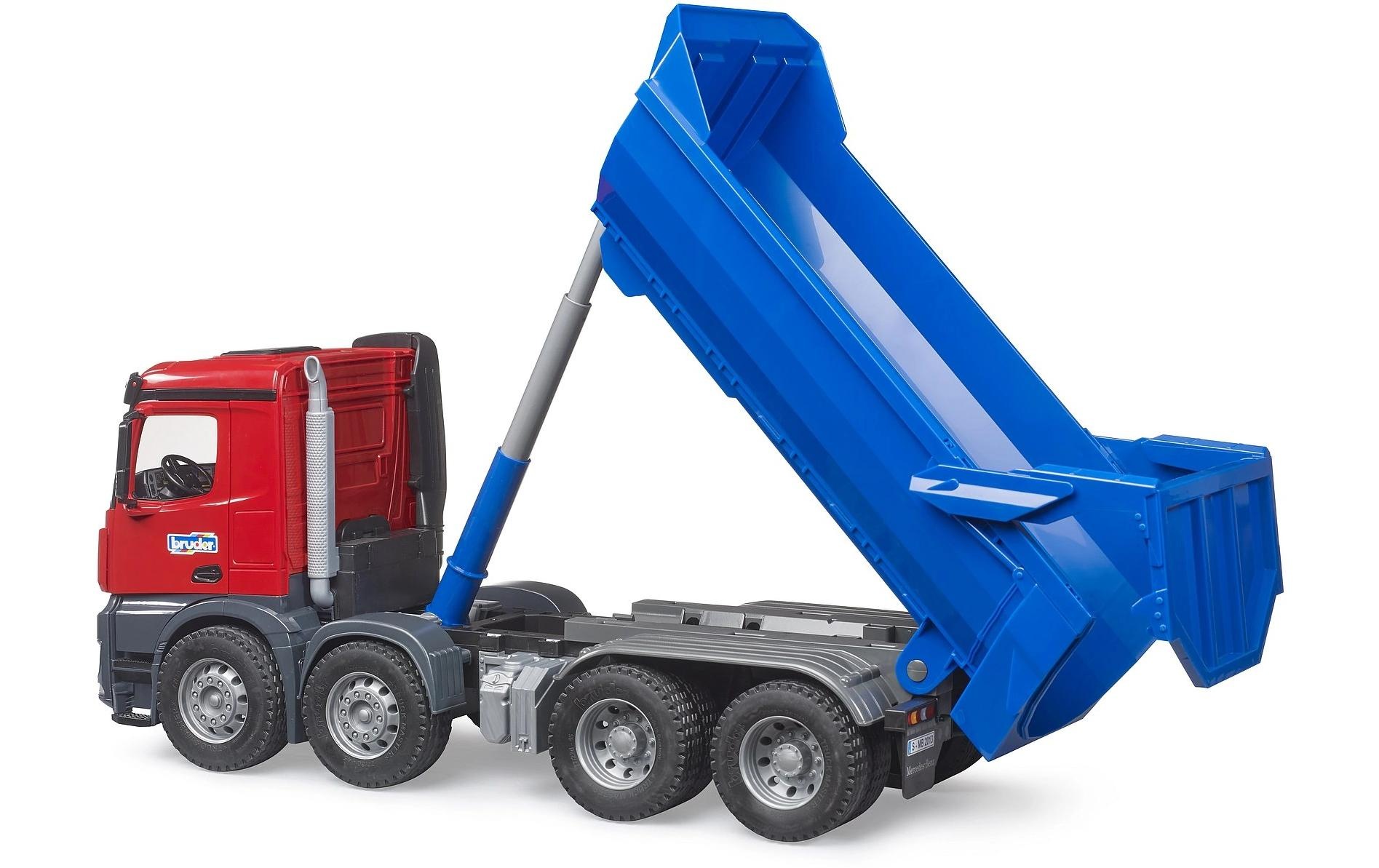 Bruder® Spielzeug-LKW »MB Arocs Halfpipe Kipp LKW«