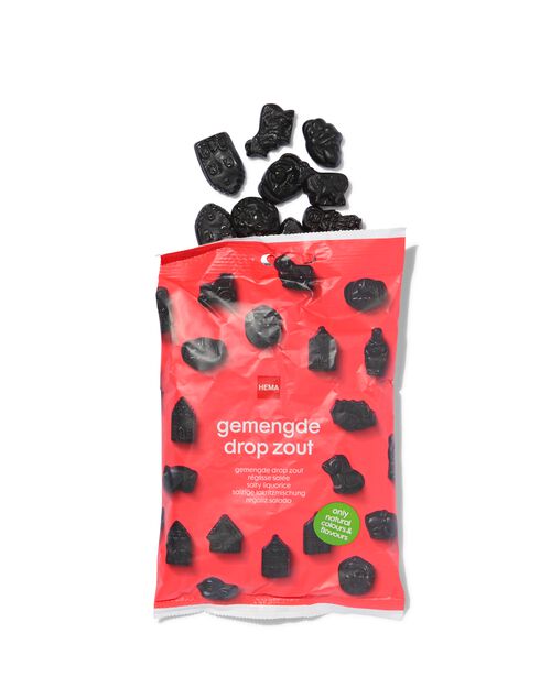 réglisses salées assorties 275g