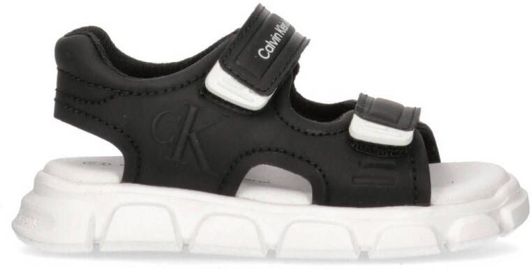 Calvin Klein sandalen zwart Jongens Textiel Logo 24