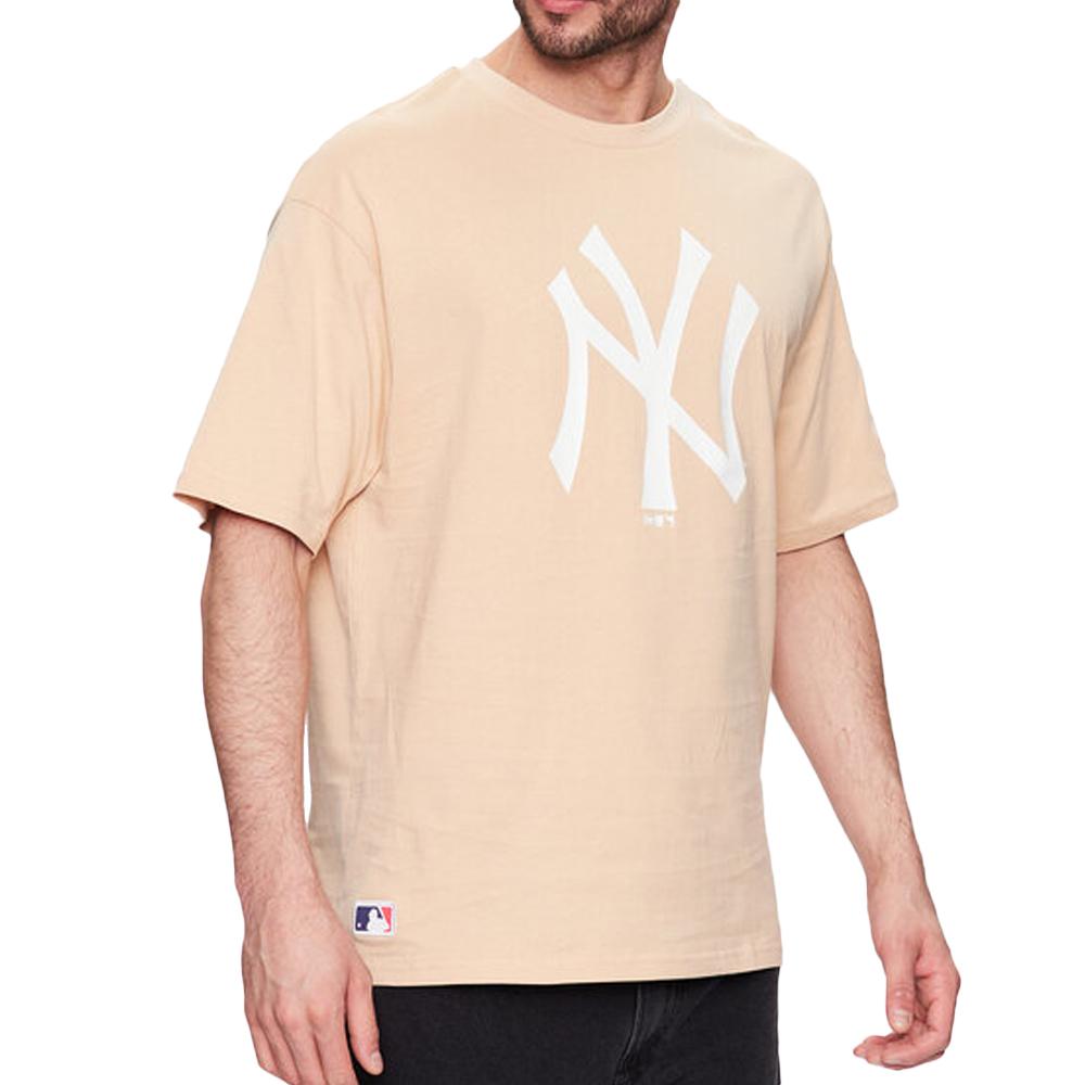 New Era T-shirt Beige Homme New Era 60332281