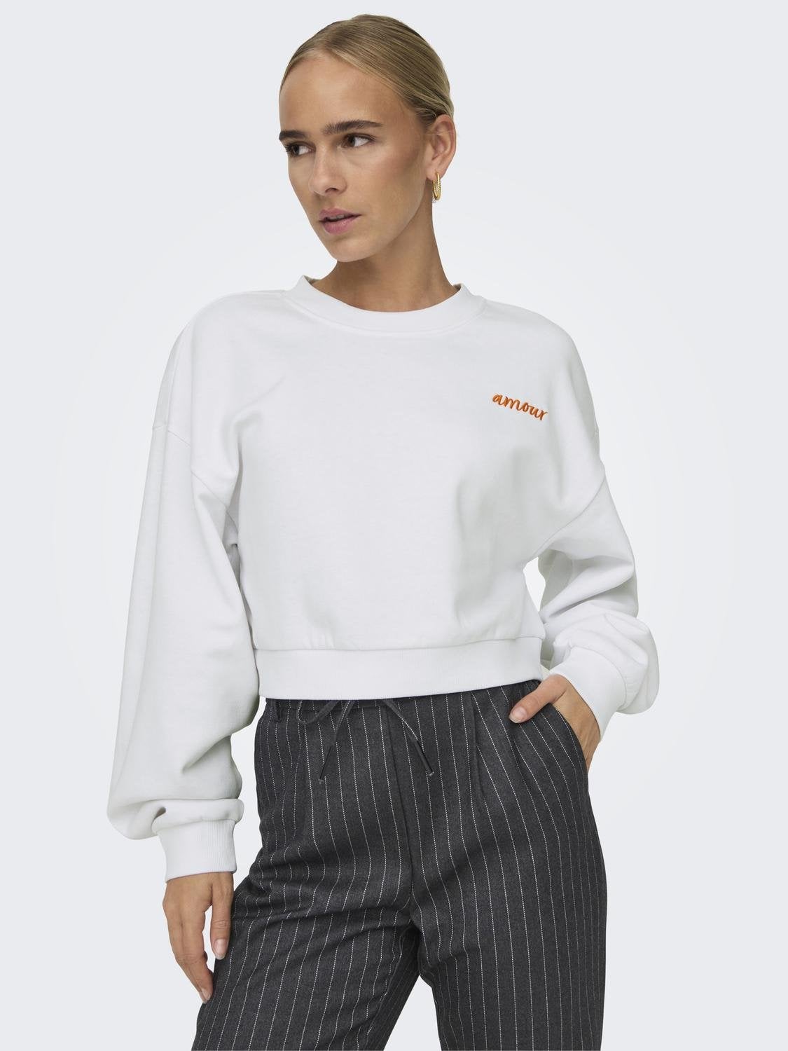 ONLODESSA Sweatshirt Bright White