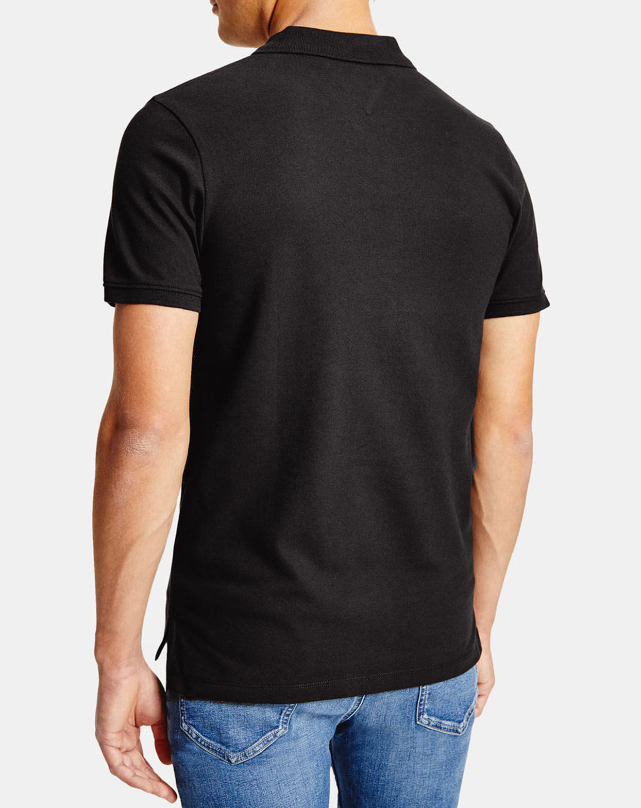 Tommy Jeans Polo Solid Stretch noir