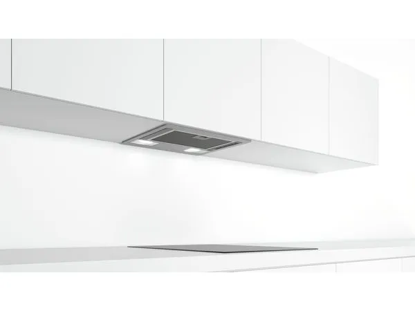 Bosch Serie | 2 DLN53AA70 - Hætte - tag - Niche - bredde: 49.3 cm - dybde: 25.7 cm - udsugning & recirculation - med intern motor - antracit