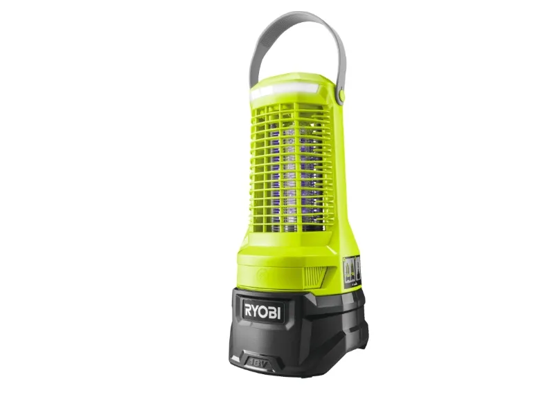 Ryobi ONE  Bug Zapper, Automatisk, Insektdræber, Gul, 79 m², Batteri, Lithium-Ion (Li-Ion)