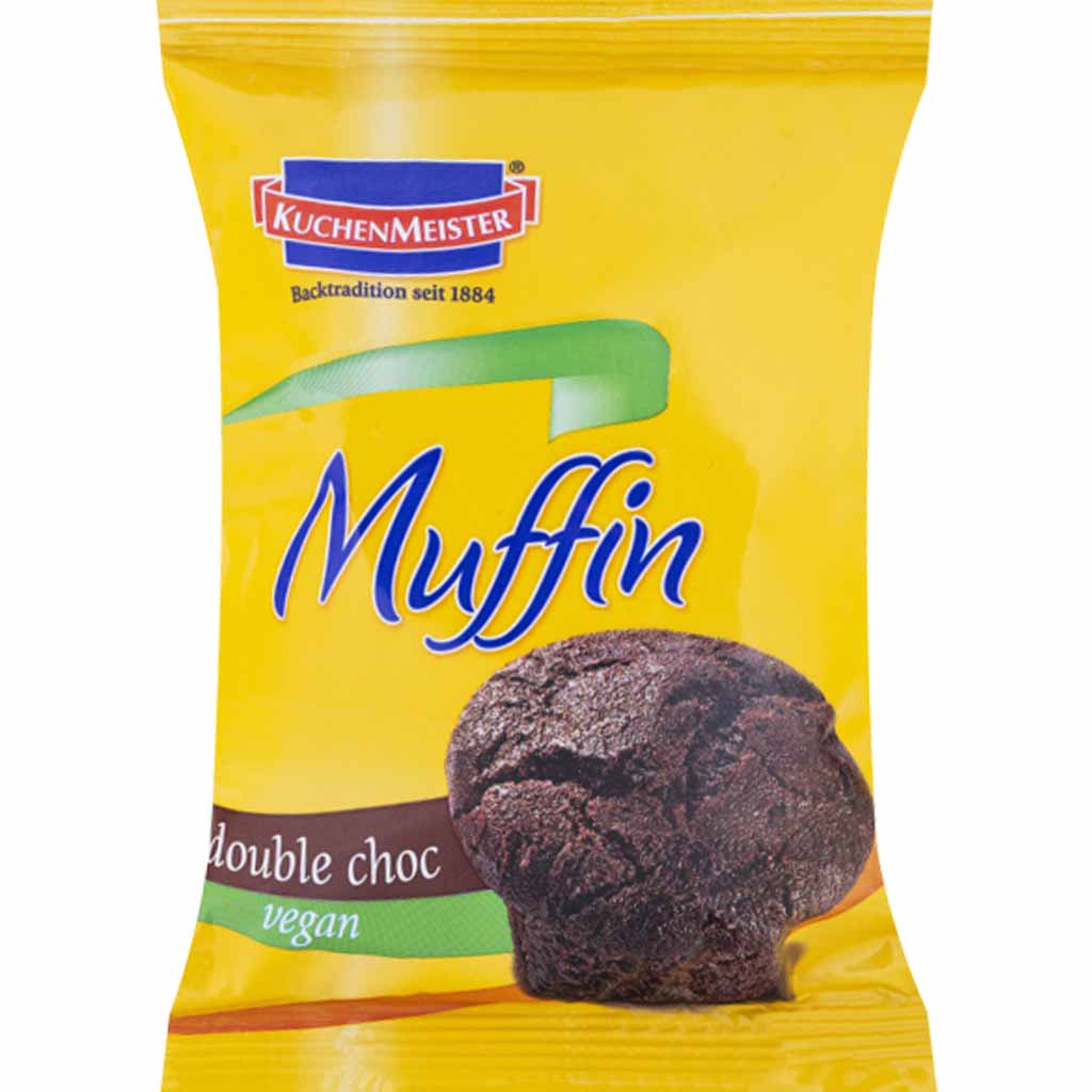 Kuchenmeister Muffins double Choc Vegan 12x75g=900g MHD:25.2.25