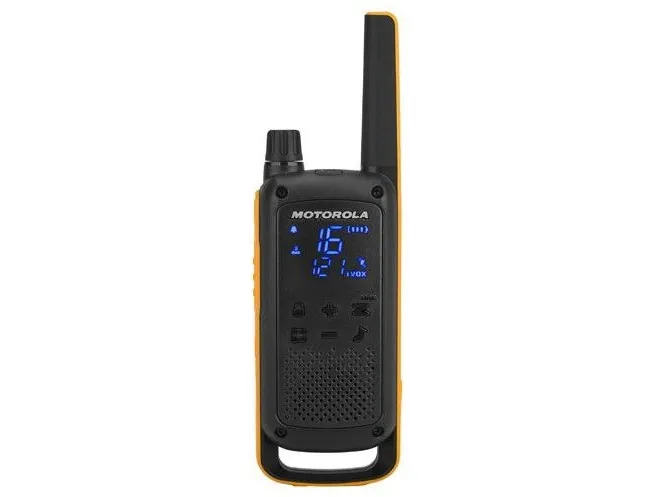 Motorola Talkabout T82 Extreme - Quad Pack - transportabel - tovejs radio - PMR - 446 MHz - 16 kanaler - sort, gul (pakke med 4)