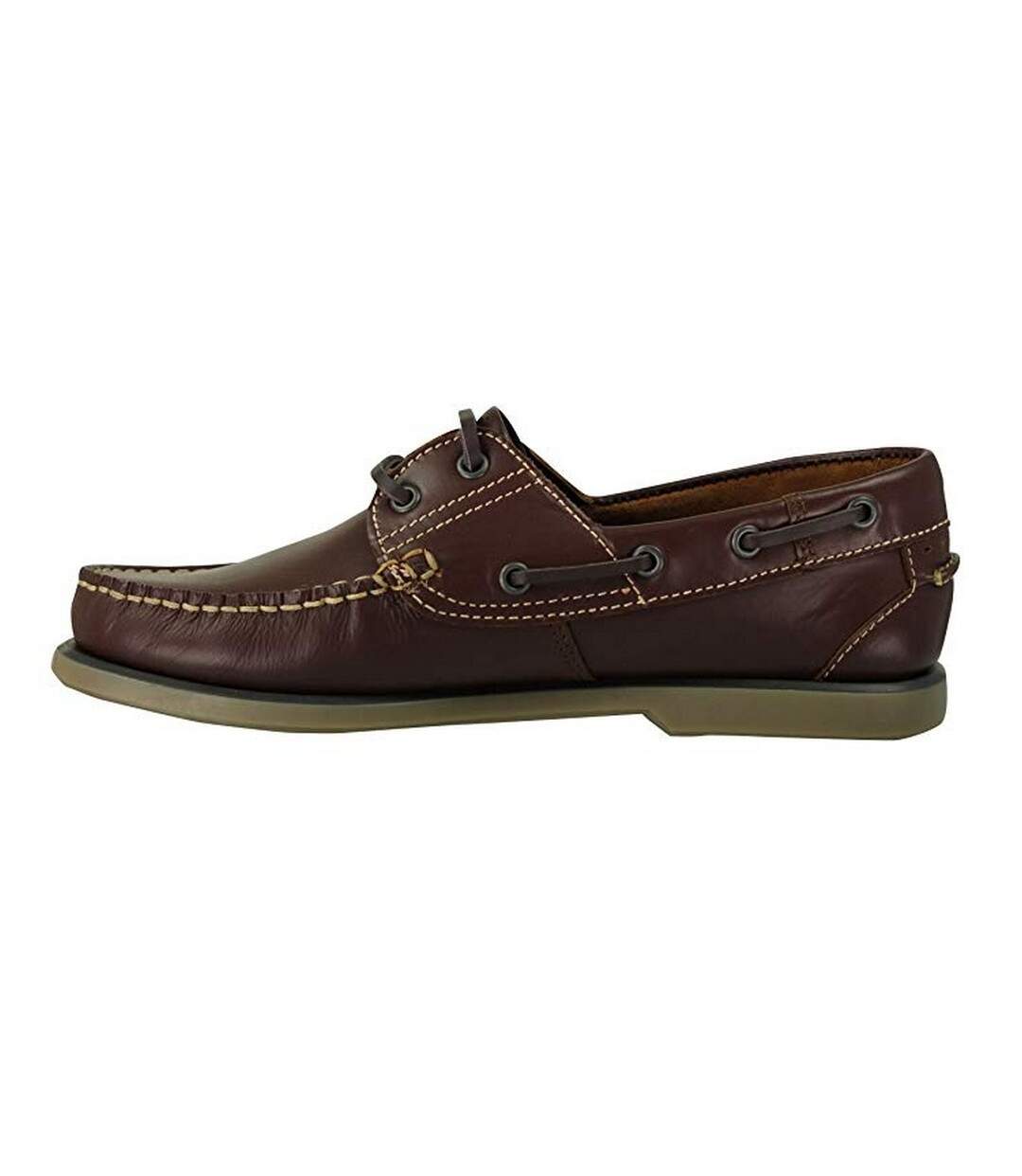 Dek - Chaussures bateau - Homme (Cuir marron) - UTDF676