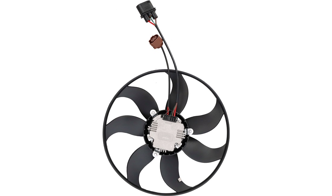 Ventilator, motorkøling