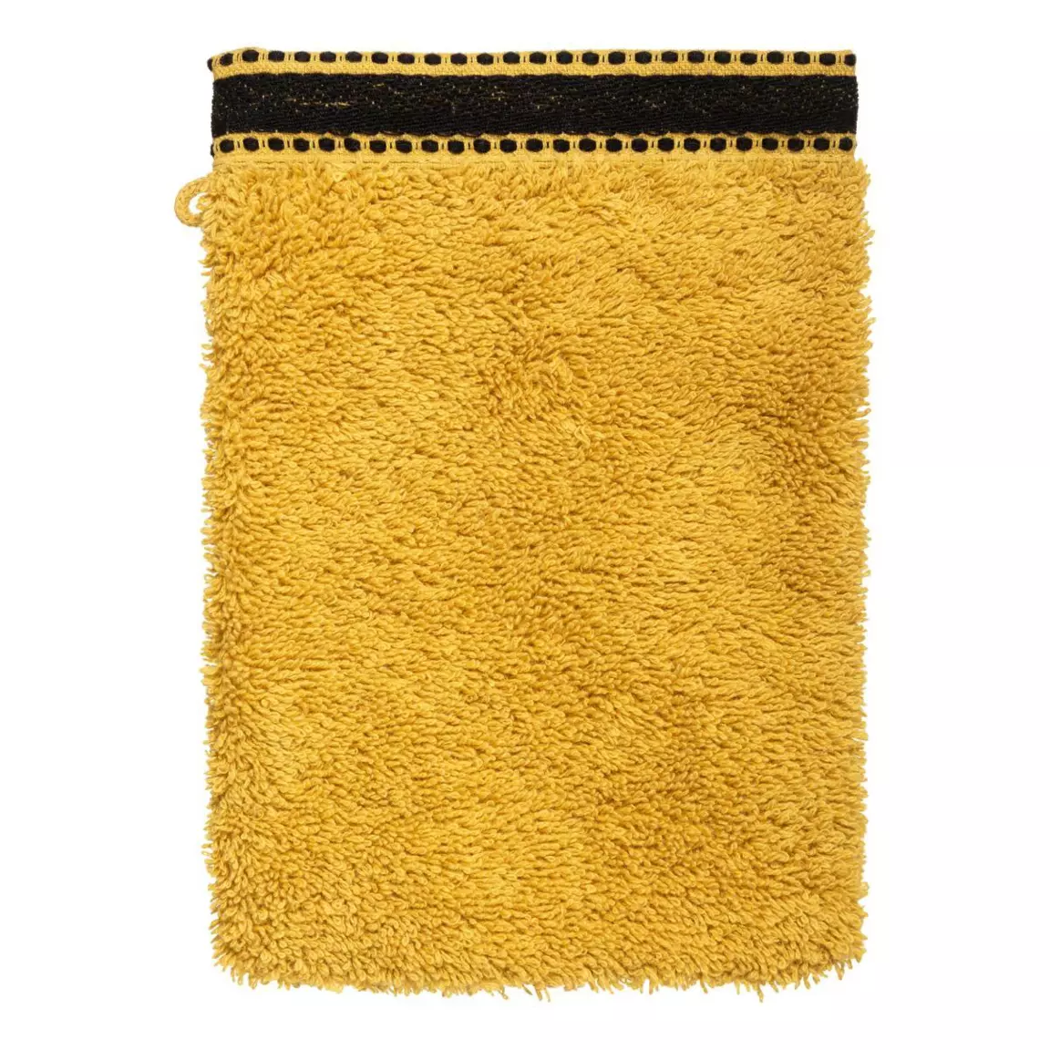 Lot de 2 gants de toilette Joia Jaune ocre
