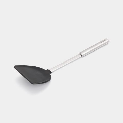Profile Wokspatel, silicone - Matt Steel / Black